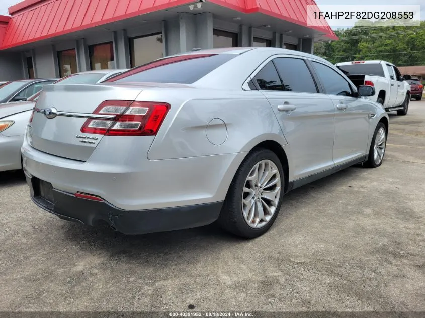 2013 Ford Taurus Limited VIN: 1FAHP2F82DG208553 Lot: 40391952