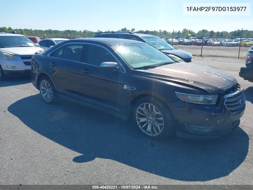 1FAHP2F97DG153977 2013 Ford Taurus Limited