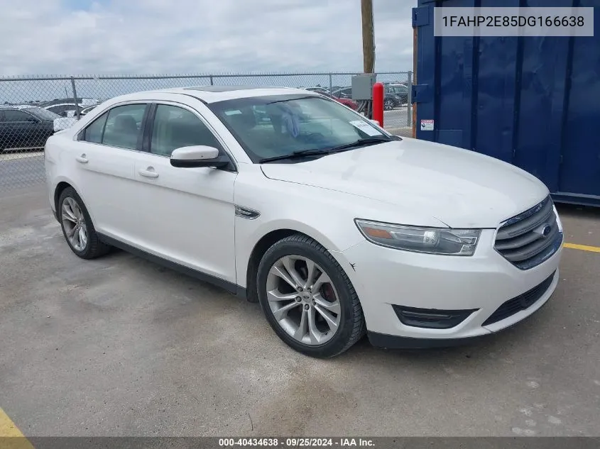 2013 Ford Taurus Sel VIN: 1FAHP2E85DG166638 Lot: 40434638