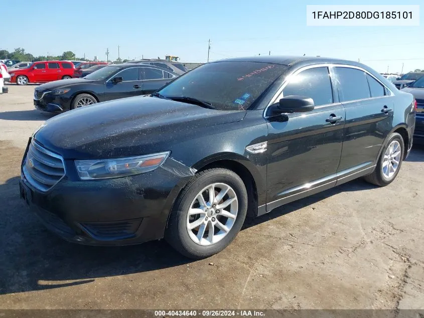 1FAHP2D80DG185101 2013 Ford Taurus Se