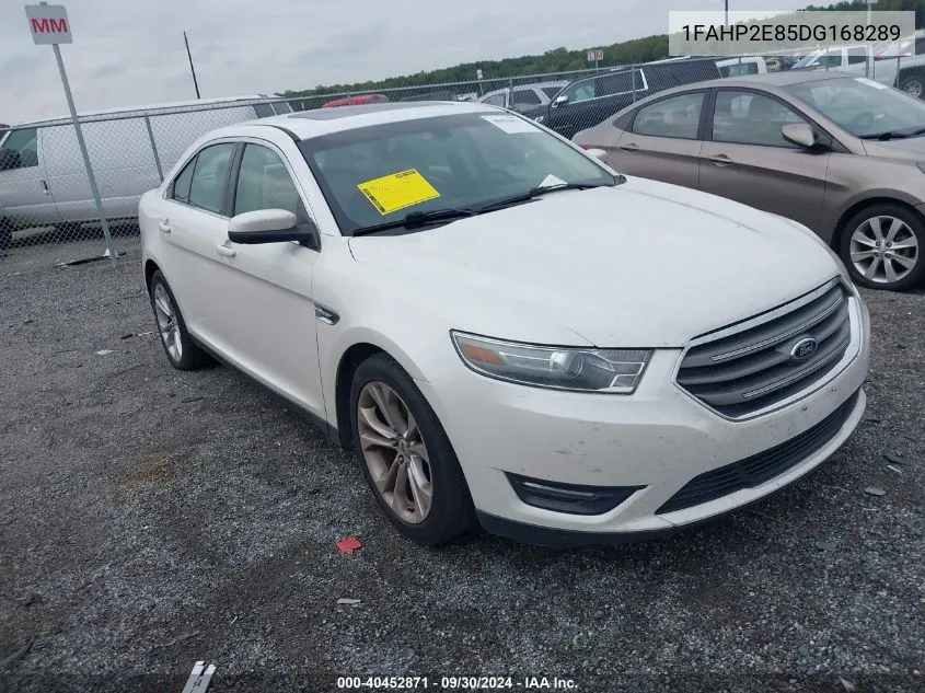 2013 Ford Taurus Sel VIN: 1FAHP2E85DG168289 Lot: 40452871