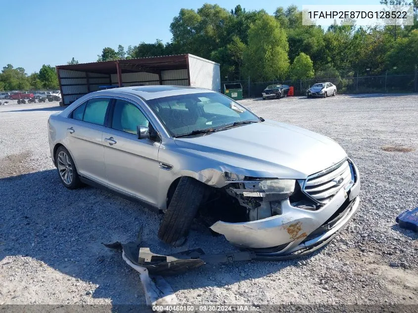 1FAHP2F87DG128522 2013 Ford Taurus Limited