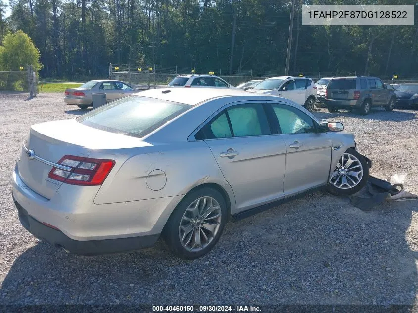 1FAHP2F87DG128522 2013 Ford Taurus Limited