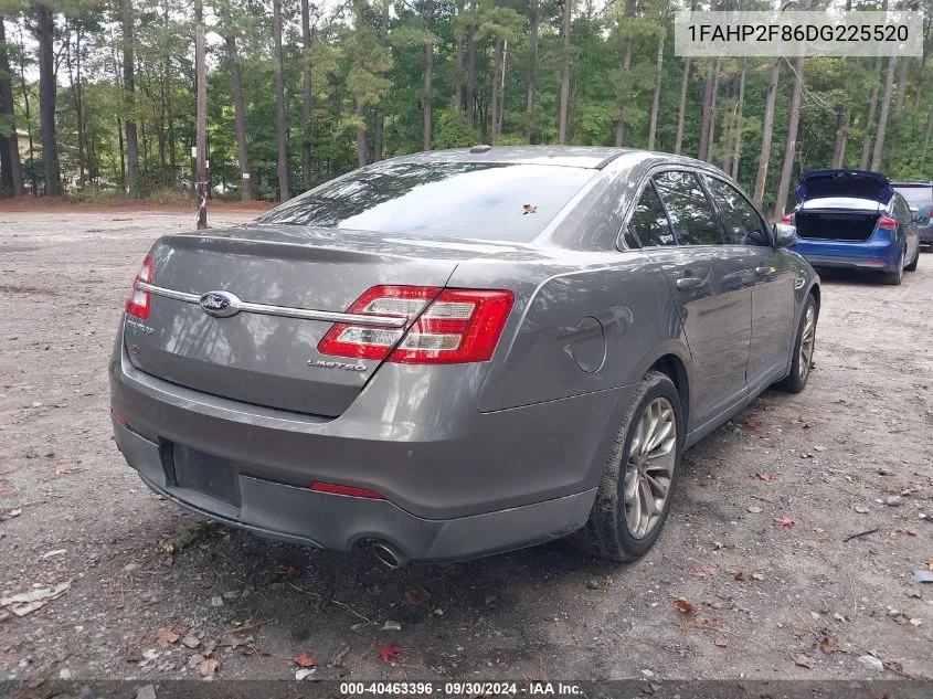 1FAHP2F86DG225520 2013 Ford Taurus Limited