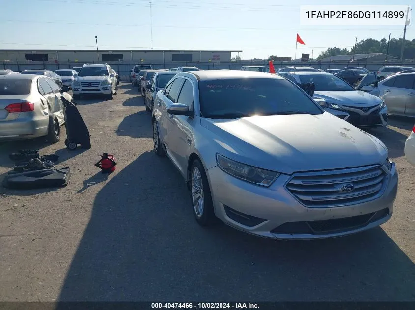 1FAHP2F86DG114899 2013 Ford Taurus Limited