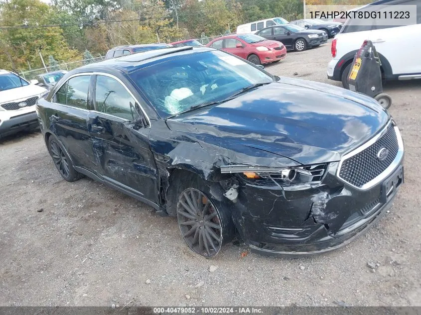 2013 Ford Taurus Sho VIN: 1FAHP2KT8DG111223 Lot: 40479052