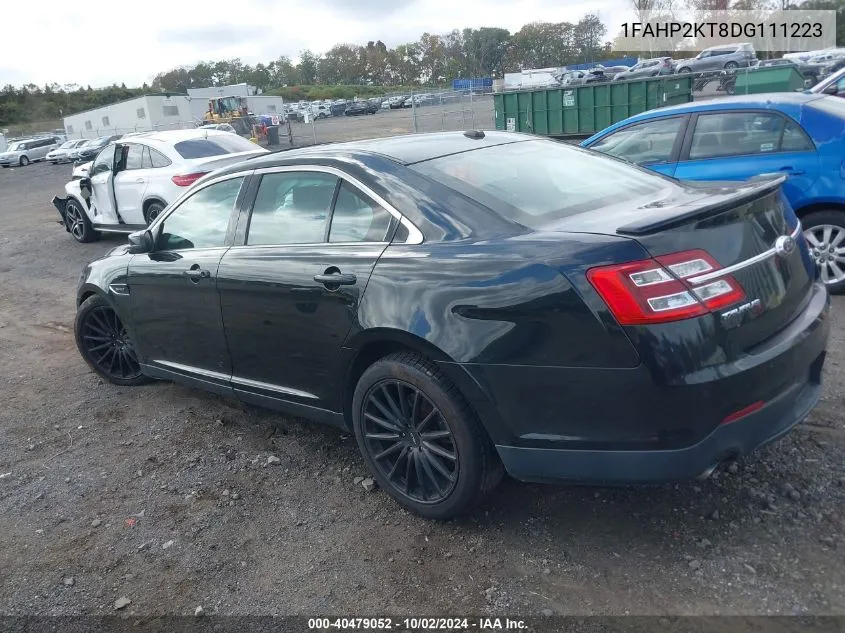 2013 Ford Taurus Sho VIN: 1FAHP2KT8DG111223 Lot: 40479052