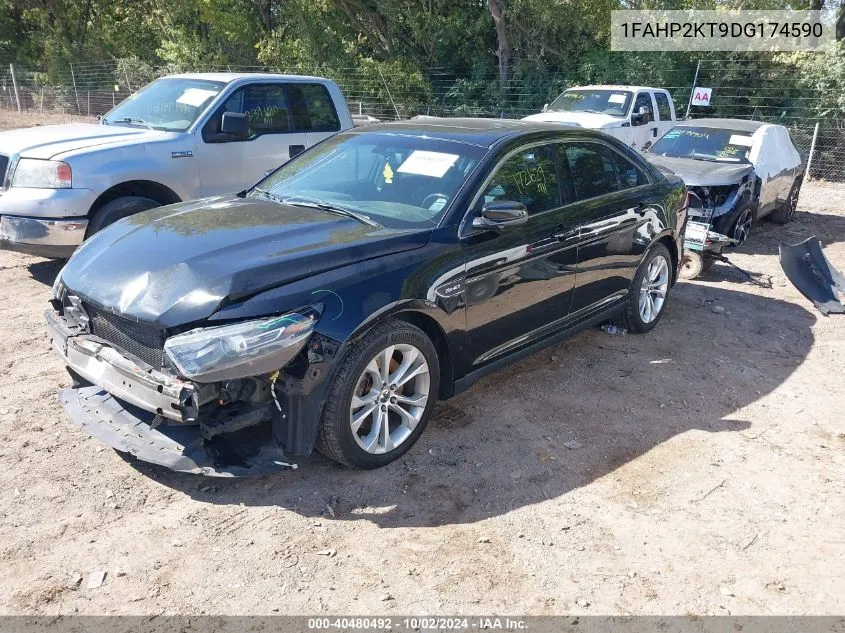 2013 Ford Taurus Sho VIN: 1FAHP2KT9DG174590 Lot: 40480492