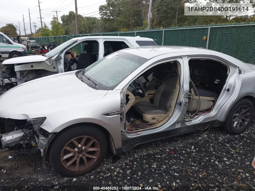 2013 Ford Taurus Se VIN: 1FAHP2D84DG191614 Lot: 40485253