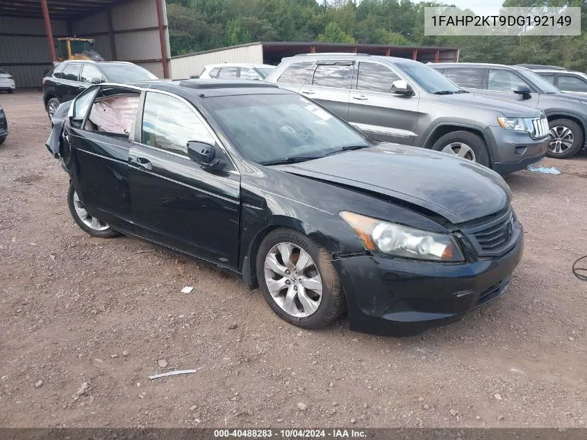 2013 Ford Taurus Sho VIN: 1FAHP2KT9DG192149 Lot: 40488283