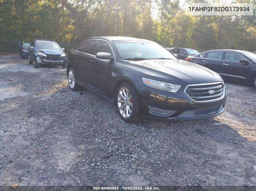 2013 Ford Taurus Limited VIN: 1FAHP2F82DG173934 Lot: 40488683