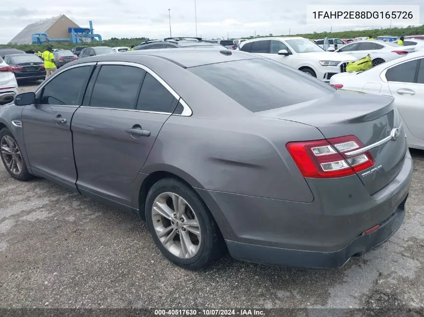 1FAHP2E88DG165726 2013 Ford Taurus Sel