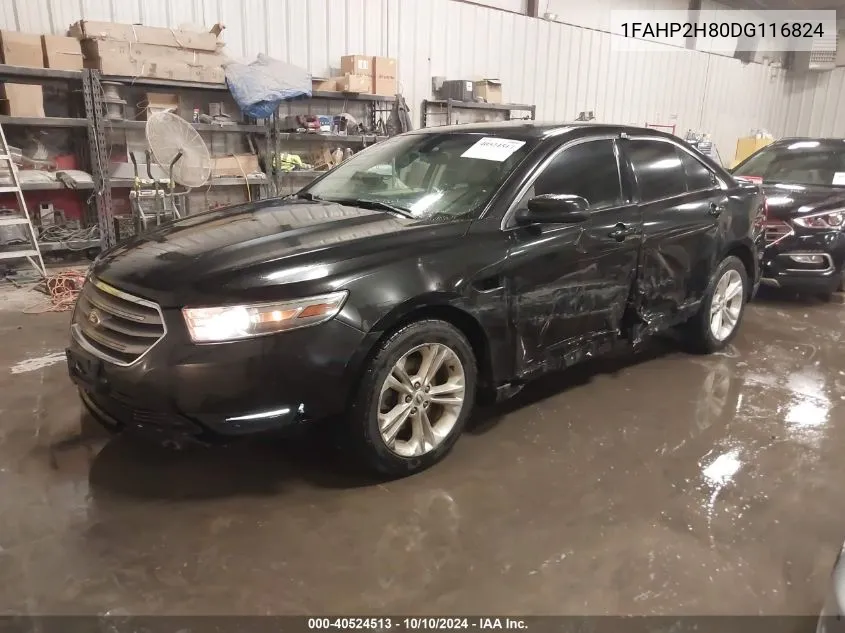 1FAHP2H80DG116824 2013 Ford Taurus Sel