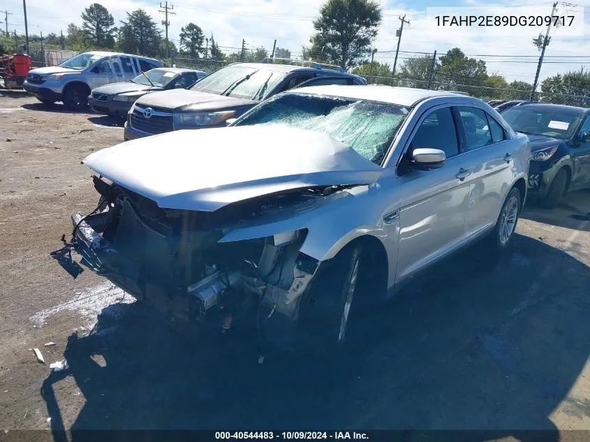 2013 Ford Taurus Sel VIN: 1FAHP2E89DG209717 Lot: 40544483