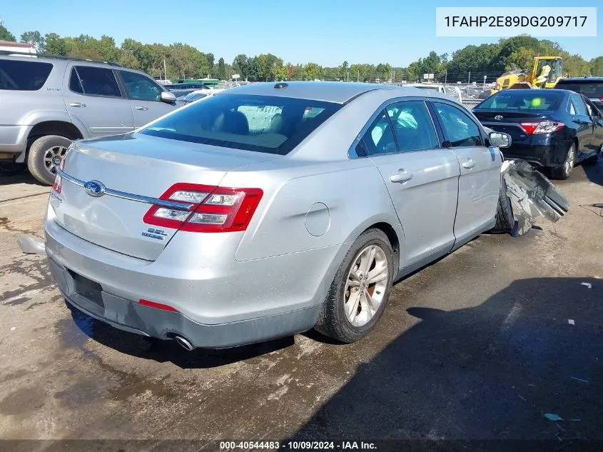 2013 Ford Taurus Sel VIN: 1FAHP2E89DG209717 Lot: 40544483