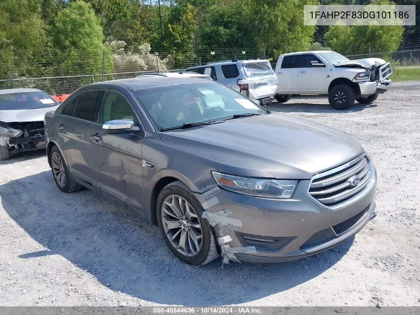 2013 Ford Taurus Limited VIN: 1FAHP2F83DG101186 Lot: 40544696