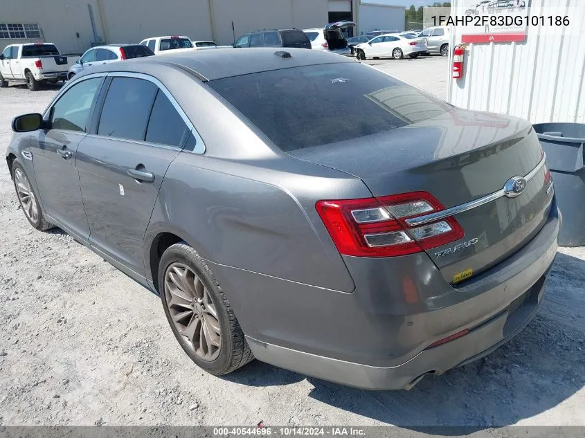 2013 Ford Taurus Limited VIN: 1FAHP2F83DG101186 Lot: 40544696