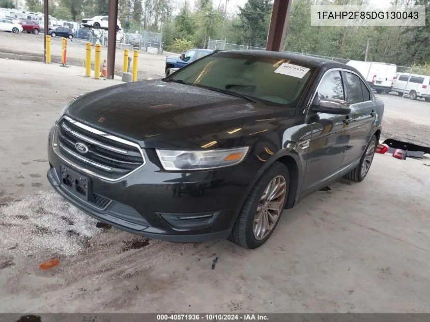 2013 Ford Taurus Limited VIN: 1FAHP2F85DG130043 Lot: 40571936