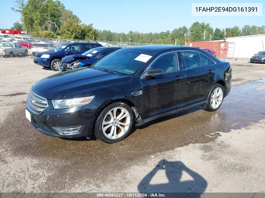 2013 Ford Taurus Sel VIN: 1FAHP2E94DG161391 Lot: 40583227