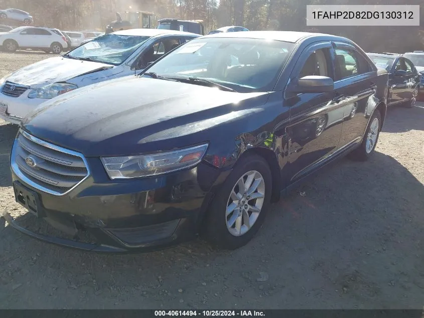 2013 Ford Taurus Se VIN: 1FAHP2D82DG130312 Lot: 40614494