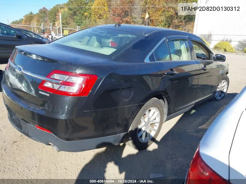 2013 Ford Taurus Se VIN: 1FAHP2D82DG130312 Lot: 40614494