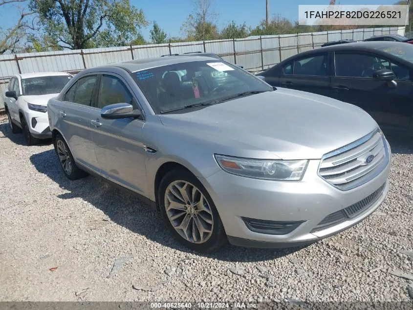 2013 Ford Taurus Limited VIN: 1FAHP2F82DG226521 Lot: 40625640