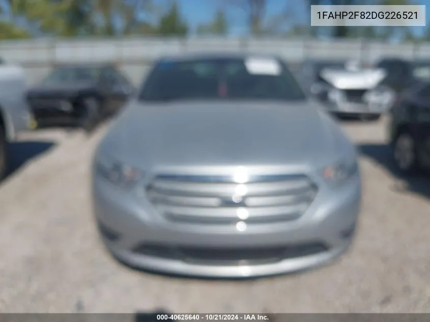 2013 Ford Taurus Limited VIN: 1FAHP2F82DG226521 Lot: 40625640