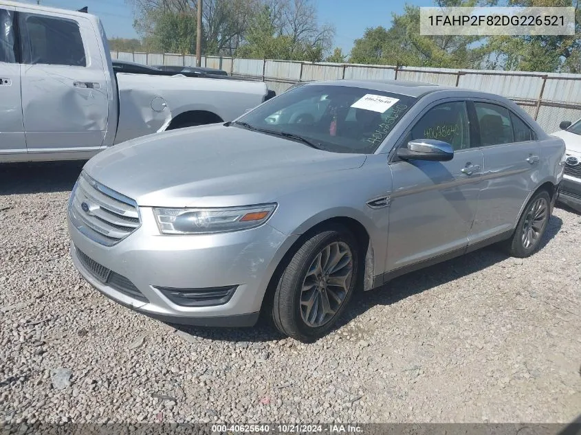 2013 Ford Taurus Limited VIN: 1FAHP2F82DG226521 Lot: 40625640