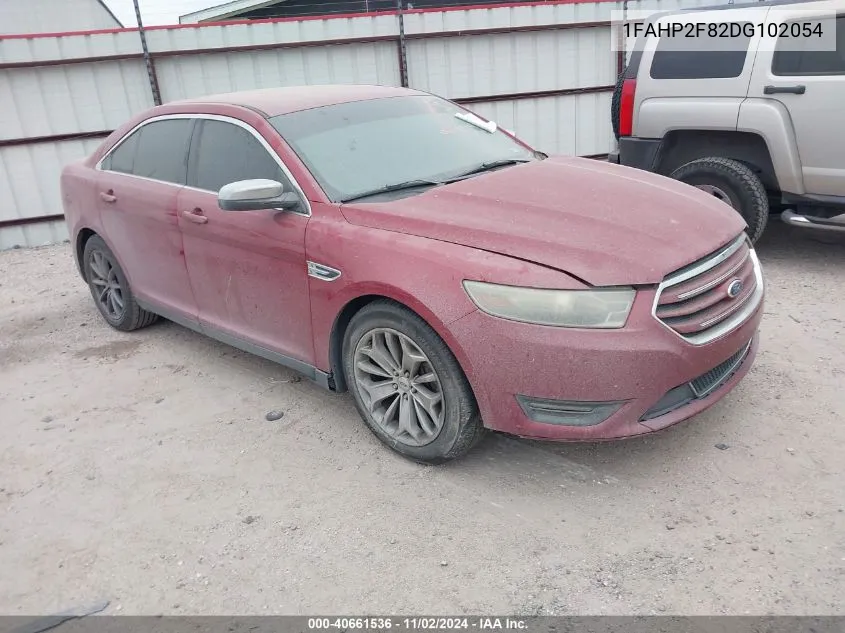 2013 Ford Taurus Limited VIN: 1FAHP2F82DG102054 Lot: 40661536