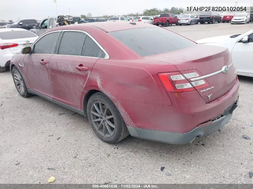 2013 Ford Taurus Limited VIN: 1FAHP2F82DG102054 Lot: 40661536