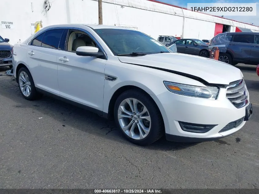 2013 Ford Taurus Sel VIN: 1FAHP2E9XDG212280 Lot: 40663817