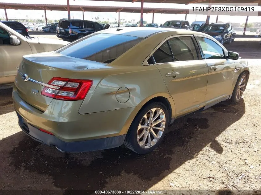 2013 Ford Taurus Limited VIN: 1FAHP2F8XDG169419 Lot: 40673888