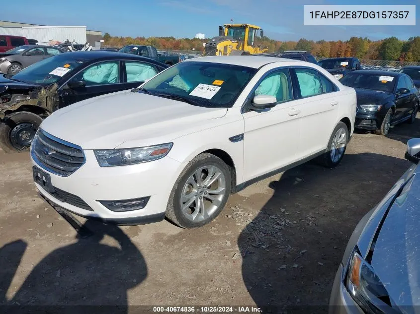 2013 Ford Taurus Sel VIN: 1FAHP2E87DG157357 Lot: 40674836