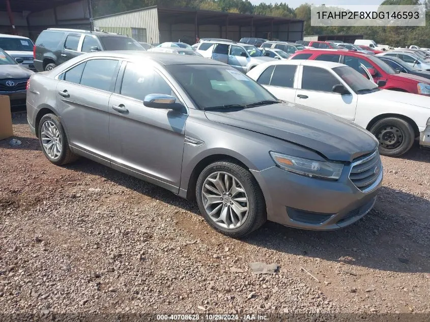 2013 Ford Taurus Limited VIN: 1FAHP2F8XDG146593 Lot: 40708628