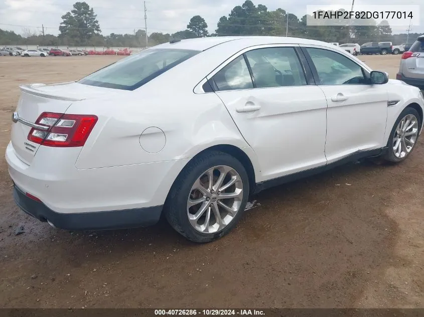 2013 Ford Taurus Limited VIN: 1FAHP2F82DG177014 Lot: 40726286