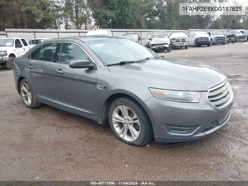 2013 Ford Taurus Sel VIN: 1FAHP2E8XDG187825 Lot: 40773090