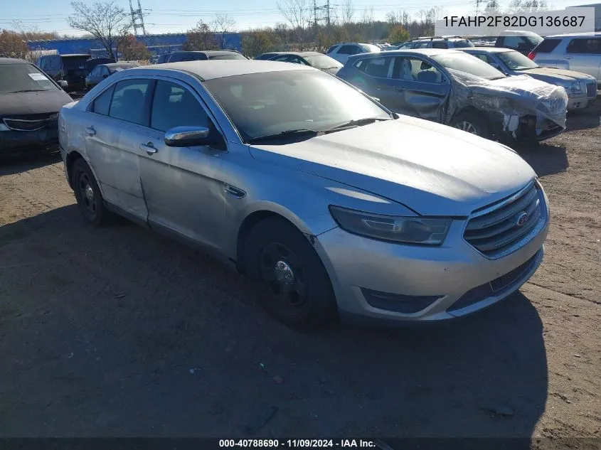 2013 Ford Taurus Limited VIN: 1FAHP2F82DG136687 Lot: 40788690