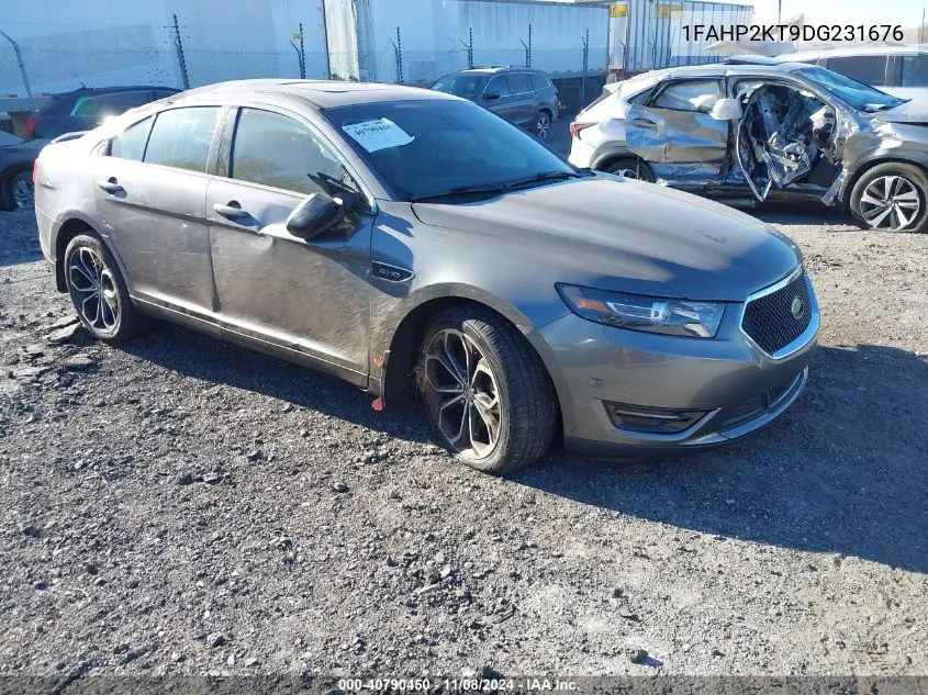 2013 Ford Taurus Sho VIN: 1FAHP2KT9DG231676 Lot: 40790450