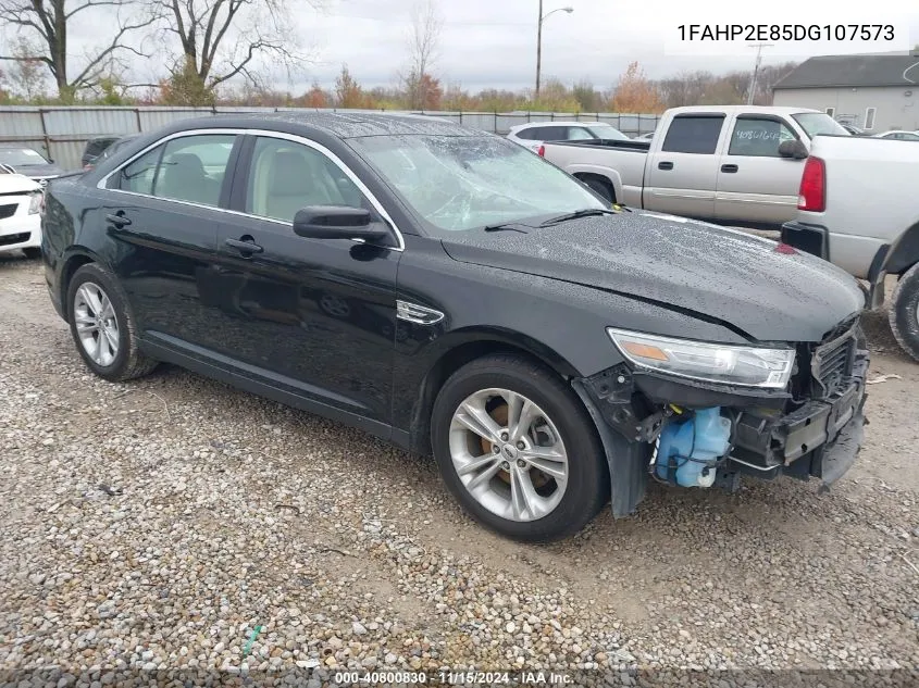 2013 Ford Taurus Sel VIN: 1FAHP2E85DG107573 Lot: 40800830