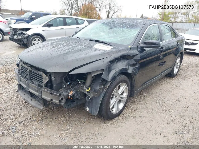 2013 Ford Taurus Sel VIN: 1FAHP2E85DG107573 Lot: 40800830