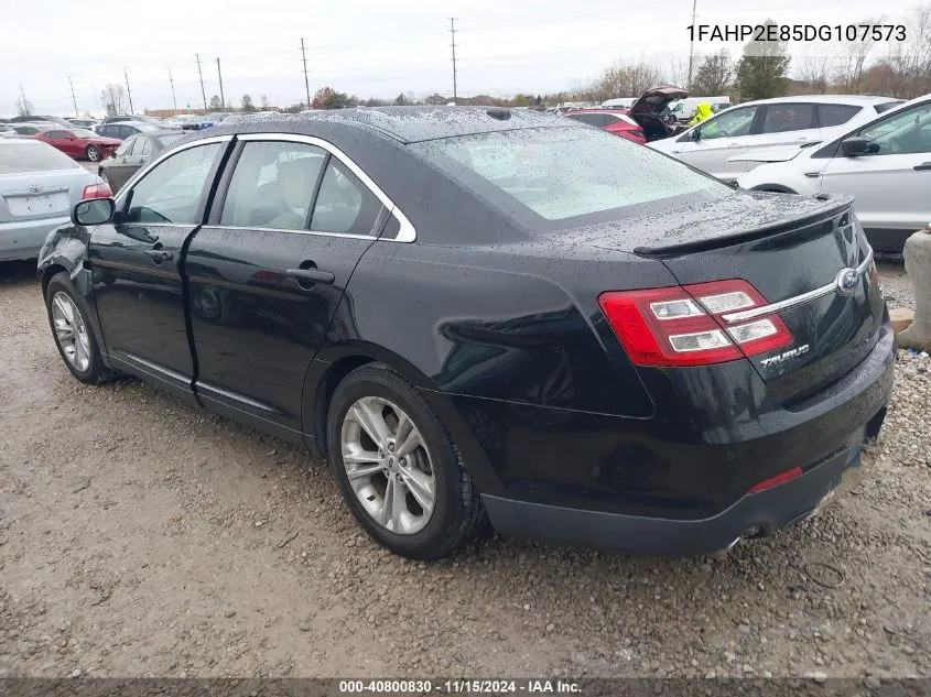 2013 Ford Taurus Sel VIN: 1FAHP2E85DG107573 Lot: 40800830