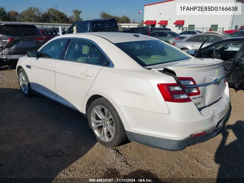 2013 Ford Taurus Sel VIN: 1FAHP2E85DG166638 Lot: 40835357