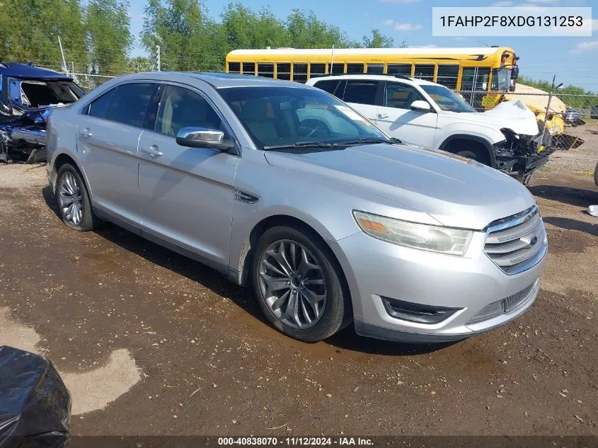 2013 Ford Taurus Limited VIN: 1FAHP2F8XDG131253 Lot: 40838070