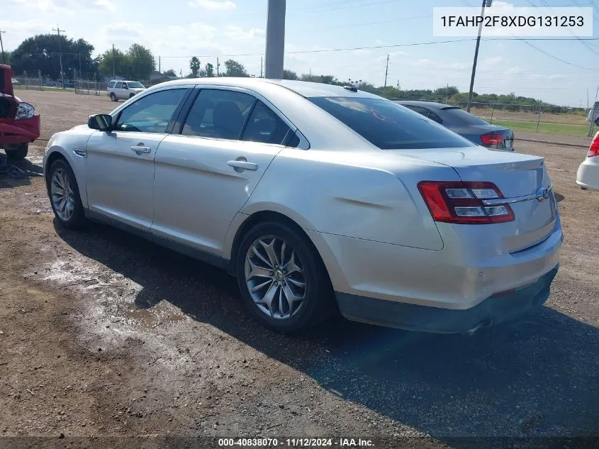 2013 Ford Taurus Limited VIN: 1FAHP2F8XDG131253 Lot: 40838070