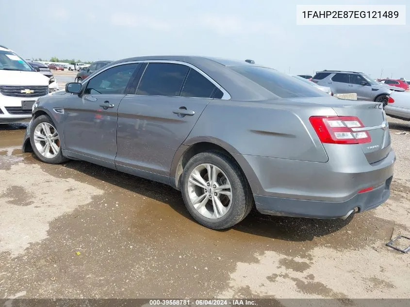 2014 Ford Taurus Sel VIN: 1FAHP2E87EG121489 Lot: 39558781