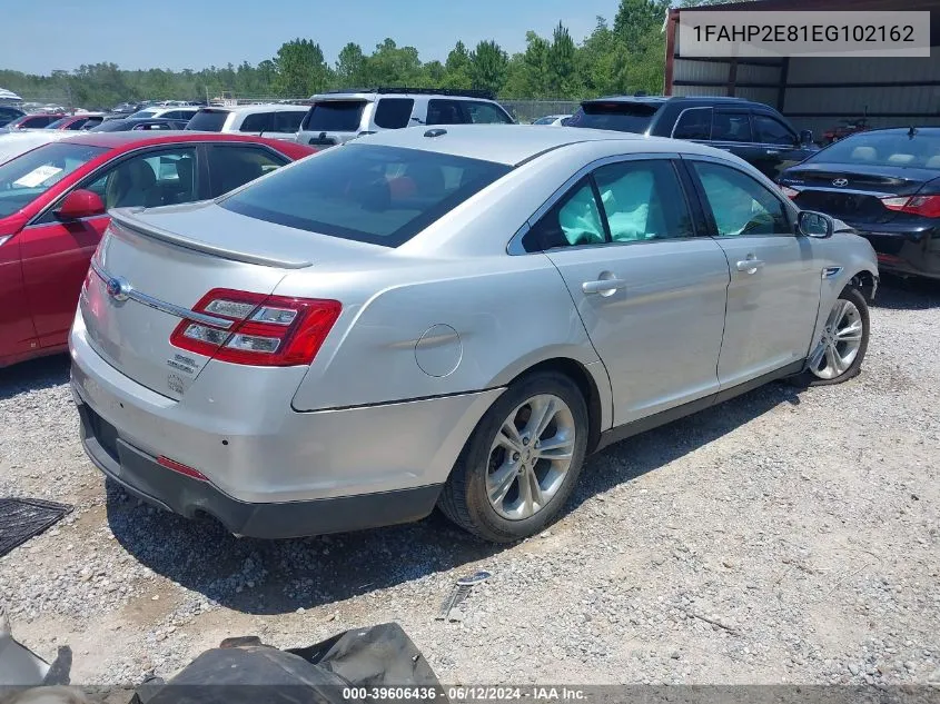 1FAHP2E81EG102162 2014 Ford Taurus Sel