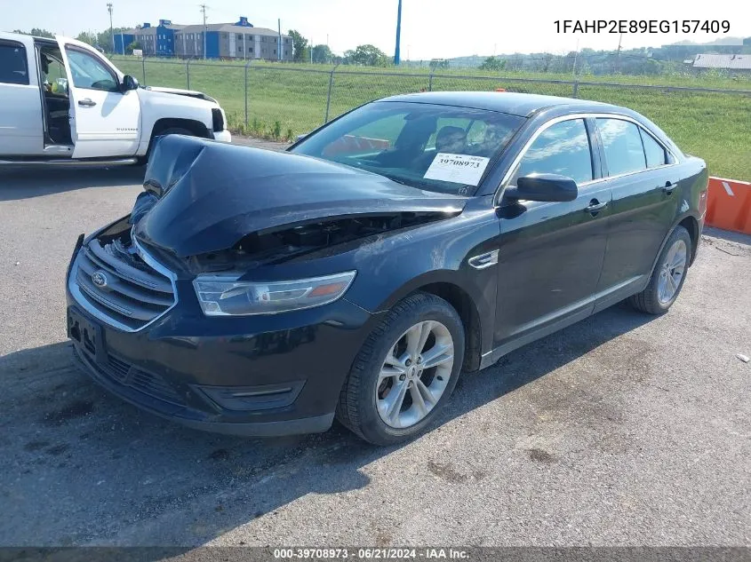 1FAHP2E89EG157409 2014 Ford Taurus Sel