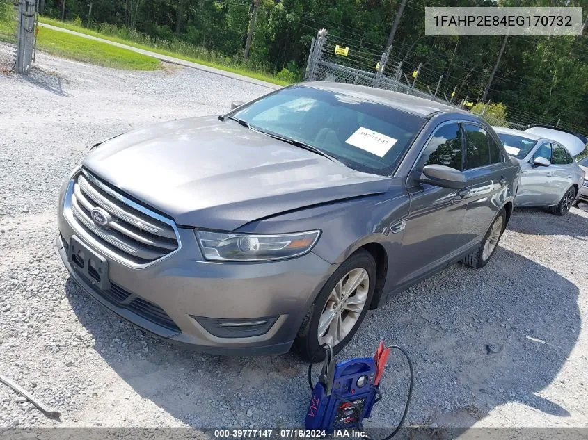 1FAHP2E84EG170732 2014 Ford Taurus Sel