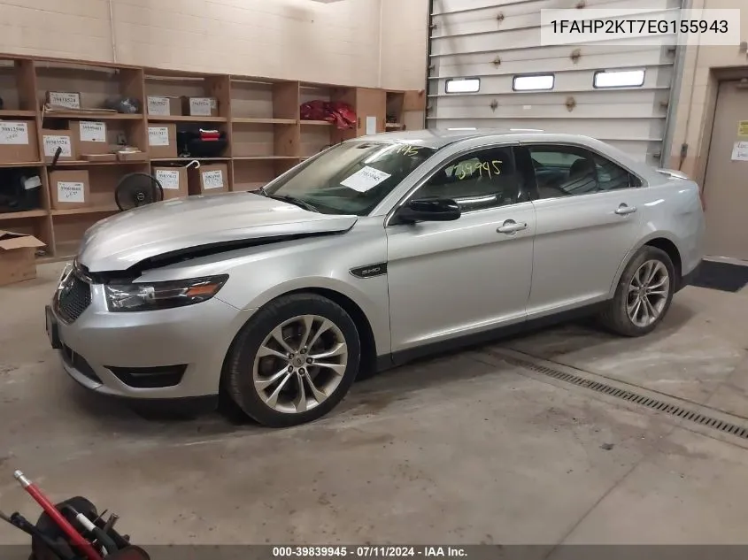 1FAHP2KT7EG155943 2014 Ford Taurus Sho