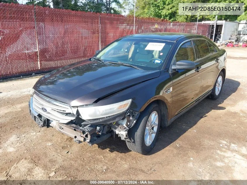 2014 Ford Taurus Se VIN: 1FAHP2D85EG150474 Lot: 39840500